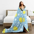 thumbnail image 5 of Cute Rubber Ducks Throw Blanket Ultra Soft Warm All Season Decorative Fleece Blankets for Bed Chair Car Sofa Couch Bedroom 60"X50", 5 of 6