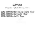 thumbnail image 2 of Kugel Rear Wheel Bearing Hub Assembly 70-512323 for Car Honda Fit Insight, 2 of 11