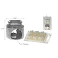 thumbnail image 3 of Ceramic Wax Melt Star Burner Set Vanilla, 3 of 5