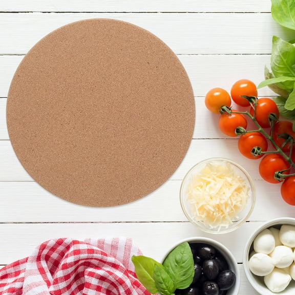 OUNONA 4PCS Cork Trivets for Hot Dishes Cork Pot Holder for Hot Pots Pans Cork Board Hot Pads for Table and Countertop Cork Coasters for Drinks