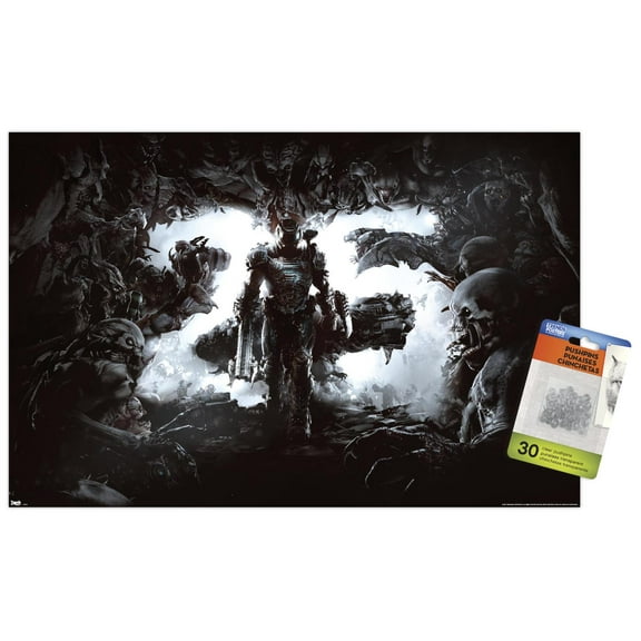 Doom - Anniversary Wall Poster with Push Pins, 14.725" x 22.375"