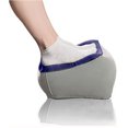 thumbnail image 3 of 2 Pcs Inflatable Feet Rest Pillow Flocking PVC Foot Massage Stool Relax Cushion for Outdoor Travel (Grey Blue + Grey), 3 of 9