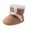 ZB-Khaki, variant on Karoyedx Girls Cowgirl Boots Toddler Slippers Girl Boy House Shoes Fuzzy Hard Bottom Winter Boots Baby Cozy Walking Sock Shoes Grey Size,6