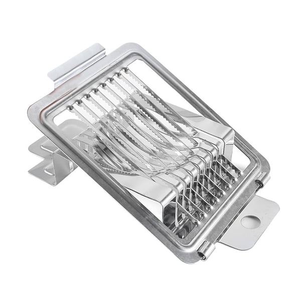 Cortador De Huevos Cocidos, Herramienta Ergonómica Para Cortar Huevos, Profesional, Portátil, Seguro, Diente De Sierra Preciso Para Cocina Casera