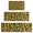 Yellow Leopard Pattern, variant on Yellow Leopard Pattern Kitchen Rugs Sets Of 3,Kitchen Runner Rugs Non Skid Washable,Decorative Kitchen Floor Mats for Kitchen,Sink,Laundry,17"x30"+ 17"x47" + 17"x59"