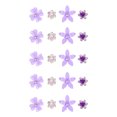 thumbnail image 1 of 20 mini horquillas con pedrería, 4 diseños florales, horquillas bonitas y brillantes, pequeñas horquillas para niñas, para bodas, fiestas y uso diario (3 colores), 1 of 4