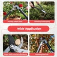 thumbnail image 6 of Lopper Heavy Duty Branch Cutter Tree Clippers with Compound Action, Chops Thick Branch Ease, Garden Loppers Pruning, 18 Inch Tree Trimmer with 1.6” Clean Cut Capacity (18 Inch), 6 of 8
