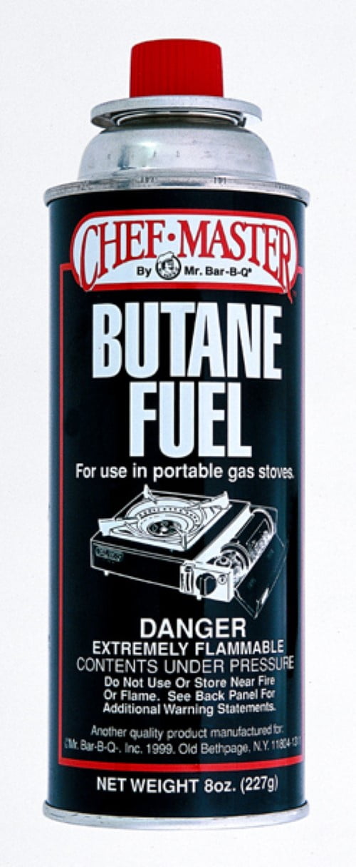 Chef Master Fuel Butane Canister Cans (PACK OF 12)
