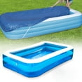 thumbnail image 5 of Swimming Pool Cover  Waterproof Dust-proof Pool Insulation Film Foldable   Rectangular Reusable Pool Protector for Family Swimming Pool Above Ground Swimming Pool Hot Tub, 5 of 5