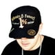 thumbnail image 3 of Gorra Artesanal VAGO STYLE Negra Ajustable Visera Curva, 3 of 5