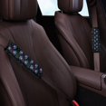 thumbnail image 3 of Chririnla Dog Paw Print Car Seat Belt Pads 2 Pack Seat Belt Shoulder Pad Washable Heat Insulation Suitable for Van Sedan, 3 of 8