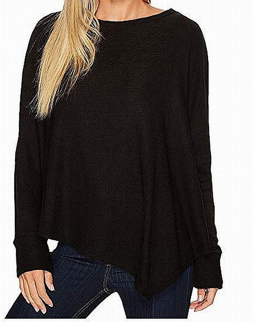 KAVU Sweaters Women's "One Size" Asymmetric Hem Pullover Sweater One