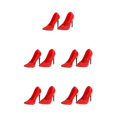 thumbnail image 1 of Vogacara 1/6 Scale Fashion High Heels Shoes 12'' Kumik Figures  OD for Action Type2, 1 of 1