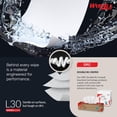 thumbnail image 4 of WypAll® GeneralClean™ L30 - Toallas de limpieza resistentes (05812), cuarto de pliegue, resistentes y suaves, color blanco (90 hojas/paquet, 4 of 9