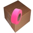 thumbnail image 5 of Tape Planet Fluorescent Pink Flagging Tape 1 3/16" x 150 ft Roll Non-Adhesive (12 Roll/Case), 5 of 5