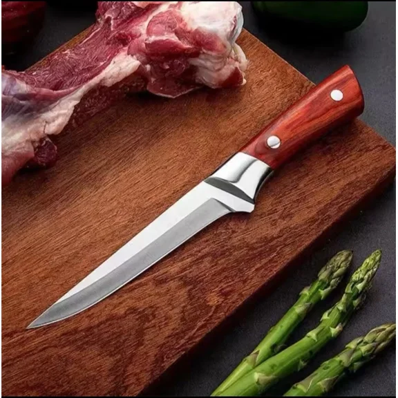 Professional Chef Knife Handmade Butcher Knife Thick Bones Boning Kitchen Use