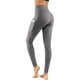 thumbnail image 2 of Gibobby Pantalon yoga mujer Deportes Atlético Mujeres Entrenamiento Fitness Correr Yoga Leggings Pantalones Pantalones de yoga(Gris,X-CH), 2 of 5