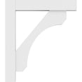 thumbnail image 3 of 3"W X 24"D X 24"H Standard Legacy Architectural Grade Pvc Bracket With Block Ends, 3 of 8