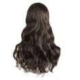 thumbnail image 2 of LinYooLi 28 Pouces/70 cm Perruque Synthétique Cheveux Longs Bouclés (Brun Blond Mélangé), 2 of 2