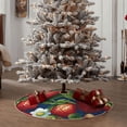 thumbnail image 6 of Kll Strawberry2 Christmas Tree Skirt 36",Party Decorations Farmhouse For Christmas Decorations Holiday Party, 6 of 8