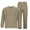 Khaki, variant on Wavsuf Sweatsuits 2pcs Sets Mens Jogger Set Long Motion Pocket Shirt Sweatshirt and Sweatpants Dark Gray Size M