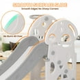 thumbnail image 3 of Toddler Slide - 4 in 1 Slide for Kids with Extra Long Slipping Slope and Basketball Hoop, Kids Slide Climber Set for Indoor and Outdoor Playground, Ideal Gift for Ages 1-9 Years Boys and Girls, 3 of 9