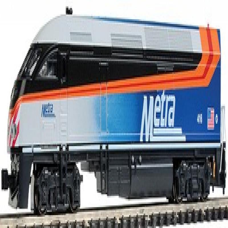 Kato USA Model Train Products MPI MP36PH 416 Chicago Metra N Scale