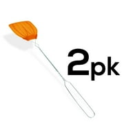 BugKwikZap - Manual Fly Swatter - Simple / Easy / Lighweight Metal Handle (2 Pack)