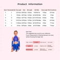 thumbnail image 7 of Miutii Kids Girls Disco Hip Hop Jazz Latin Cha Cha Dance Outfit Sequin Crop Top with Skirt Tassel Arm Sleeves Set Gold 8, 7 of 7