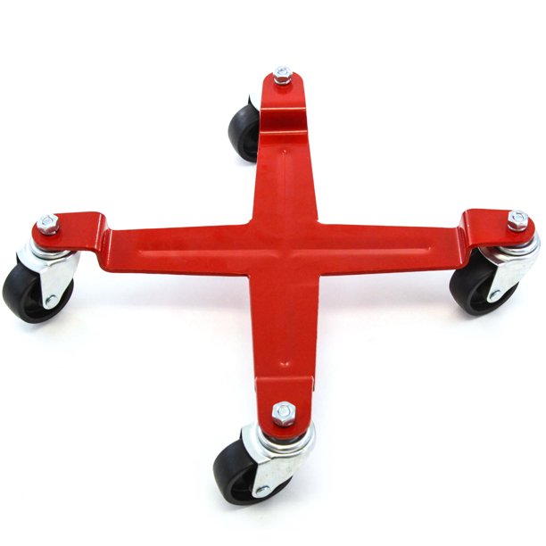 Heavy Duty 5 Gallon Drum Bucket Dolly Dollies Steel Frame Easy Push