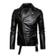 thumbnail image 1 of Chaqueta de cuero delgada para motocicleta Chaqueta de cuero para hombre Chaqueta de cuero para hombre de moda británica Pompotops  oipoqjl13757, 1 of 8