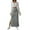 Gray, variant on Ribbed Knit Skirt Women's Long Skirts With Slit High Waist Vintage Retro Skirts Casual Skirt Autumn Skirt With Elastic Waistband (Beige,XL)