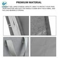 thumbnail image 5 of Deago 3 Pack Foldable Storage Bag, Large Capacity Clothes Organizers with Clear Window, Sturdy Zipper and Reinforced Handle for Comforters, Pillow, Blankets (Blue, 60L), 5 of 7