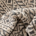 thumbnail image 6 of Well Woven Luda Beige Tribal Geometric Distressed High-Lo Pile Area Rug 5x7 (5'3" x 7'3"), 6 of 9