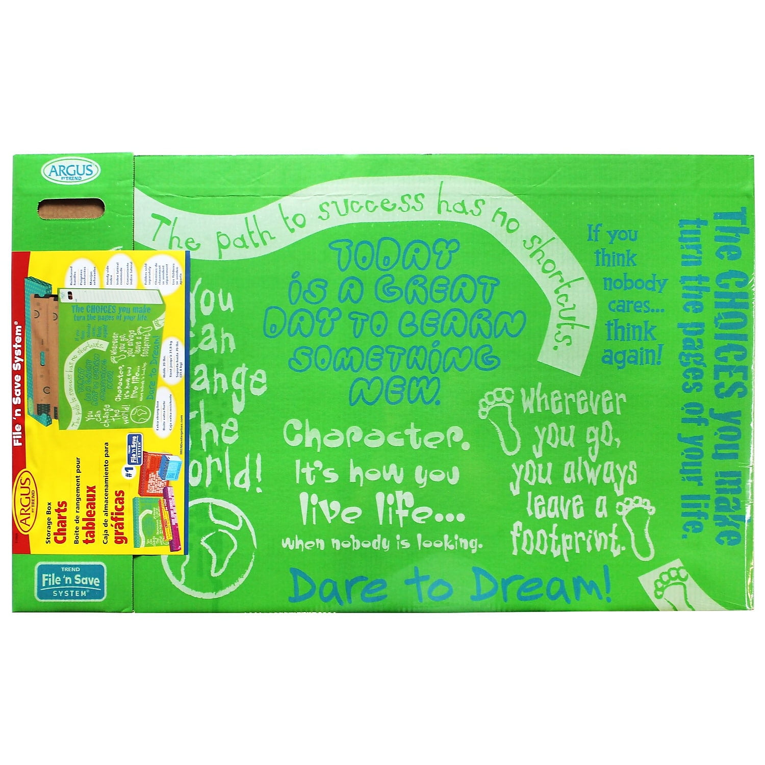 Trend Enterprises File n Save System Chart Storage Box T7005