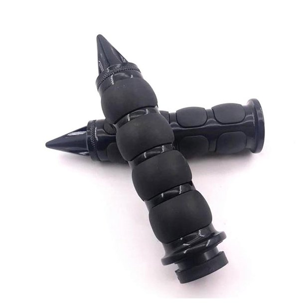 Kenally Empuñaduras de motocicleta de 22MM, diseño de goma antideslizante, estilo de extremo puntiagudo, fácil operación con ajuste para Accesorios para motos No.01 Kenally VI002288-01B