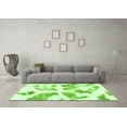 thumbnail image 3 of Ahgly Company Indoor Rectangle Abstract Green Modern Area Rugs, 5' x 7', 3 of 4