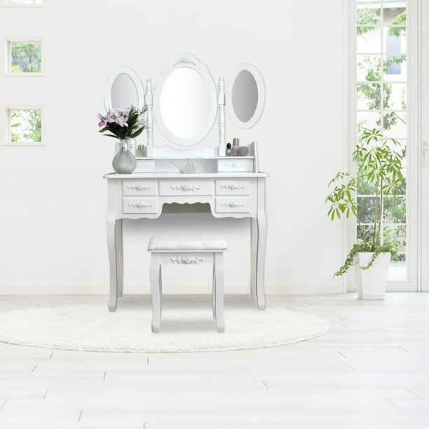 Vanity Desk Segmart Vanity Table With Mirror Vanity Set With Tri