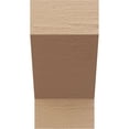 thumbnail image 2 of 12"W x 12"D x 24"H Wide Clemmons Rough Cedar Woodgrain TimberThane Corbel, Primed Tan, 2 of 6
