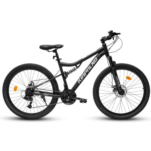RAISTYW 26 inch All-Terrain Mountain Bike for Women, 21 Speed Women Bike with Dual Disc Brakes, Carbon Steel Frame Mountain Bicycle, Black
