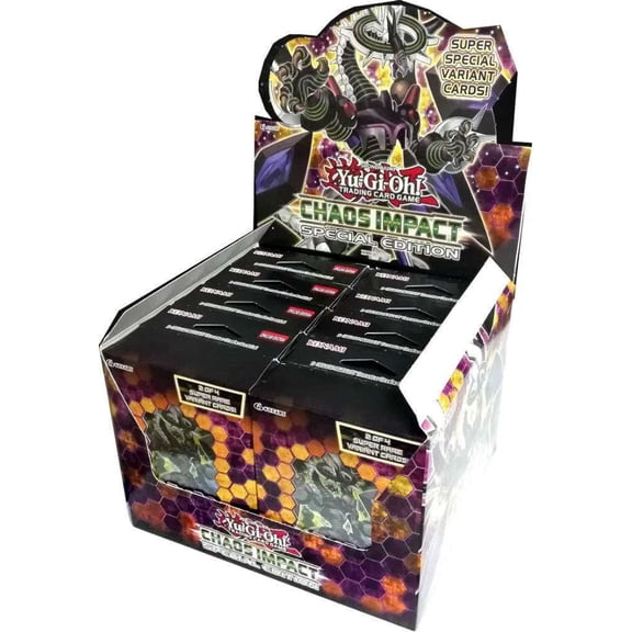 Collectible Yu-Gi-Oh Chaos Impact Special Edition Box