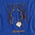 thumbnail image 2 of Friday The 13Th Part 3 Poster Women's T Shirt, Royal, X-Large, 2 of 6