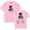 Pink, variant on Luis R Conriquez Trakas HDSPM Tour 2025 Merch Short Sleeve T-shirt Unisex Fashion Crew Neck Top
