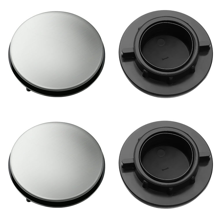  2 Inch Kitchen Sink Hole Covers, Faucet Hole Cover Stainless  Steel Sink Hole Plug, Bathroom Sink Cover for Counter Space Blanking Metal  Plug 2PCS Black : Tools & Home Improvement