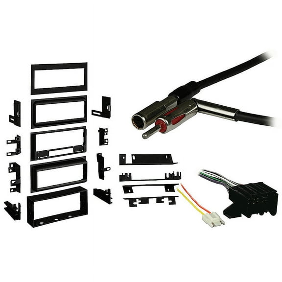 Fits Chevy Suburban 1988-1991 Single DIN Harness Radio Install Dash Kit