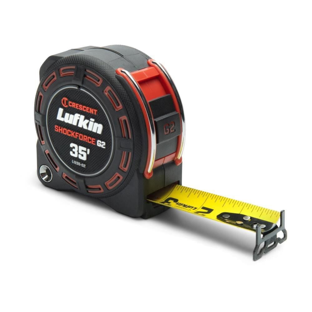 Crescent Lufkin 1 1/4In X 35' Shockforce G2 Tape Measure