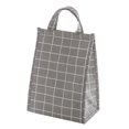 thumbnail image 1 of Lunch Box Bag Portable Grid Insulated Lunch Picnic Tote Cooler Bag Bento Box Storage Pouch, 1 of 6