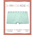 thumbnail image 4 of Princess Rose Girls Underwear Soft Comfort Stretch Boyshorts Seamless Underwear for Girls 7 Pack, 4 of 7