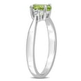 thumbnail image 3 of Everly Women's Peridot Sterling Silver Ring, 3 of 7