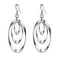 thumbnail image 4 of TIHLMK Earring for Women Earrings Retro Classic Three Round Earrings, 4 of 4
